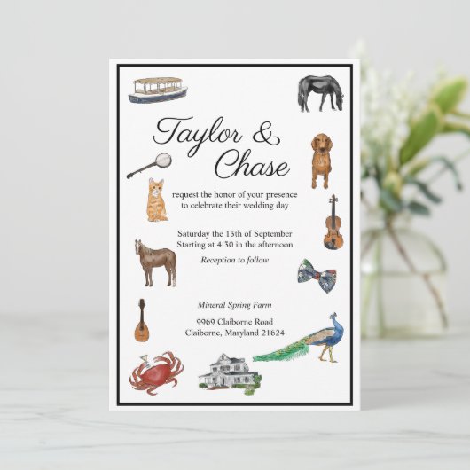 Taylor Kaart (Staand voorkant)