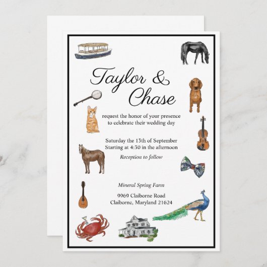 Taylor Kaart (Voorkant / Achterkant)