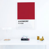 Taylor Red Evermore 1989 Albums - Full Width Perfect Poster