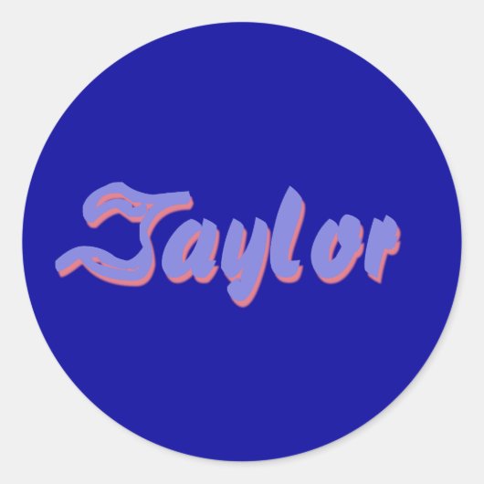 Taylor Stickers (Voorkant)