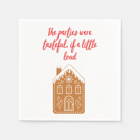 Taylor Swift Holiday House Vakantiefeestje Servett Servet (Voorkant)