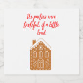 Taylor Swift Holiday House Wijnlabel Sparkling Wijnetiket (Enkel label)