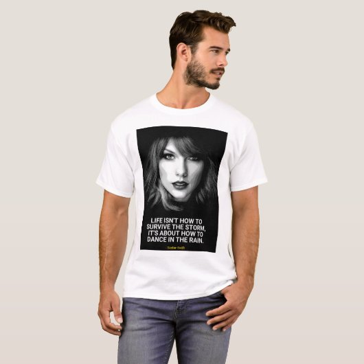 Taylor Swift quotes T-Shirt (Voorkant volledig)