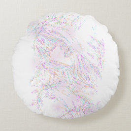 Taylor Swift (waaierkunst) Rond Kussen