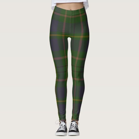 Taylor Tartan Clan Plaid Leggings (Voorkant)
