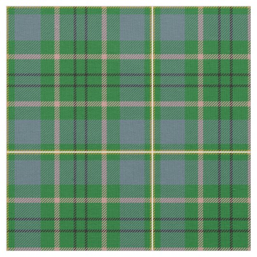 Taylor Tartan Print Stof (Close Up)