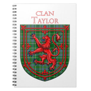 Taylor Tartan Scottish Play Lion Rampant Notitieboek