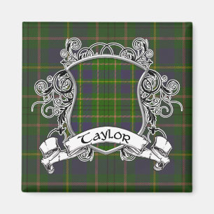 Taylor Tartan Shield Magneet