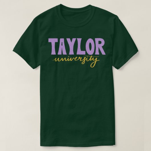 Taylor University T-shirt (Design voorkant)