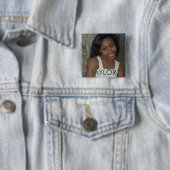 TAYLOR VIERKANTE BUTTON 5,1 CM (In situ)