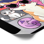  Taylor voornaam gepersonaliseerde Cat Birthda Poster (Hoek)