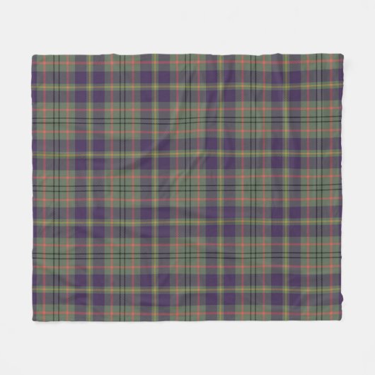 Taylor Weathered Plaid Fleece Deken (Voorkant (Horizontaal))