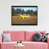 Taylorcraft, BC-12, 1941_Classic Aviation Canvas Afdruk (Insitu (Woonkamer))