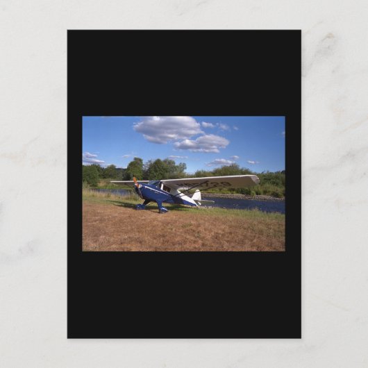 Taylorcraft, BC-12D, 1946_Classic Aviation Briefkaart (Voorkant)