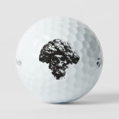 TaylorMade 12 Pack Mushroom Cloud Golfballen  (Voorkant)