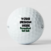 TaylorMade TP5 Golfballen - Gepersonaliseerd Aange (Voorkant)