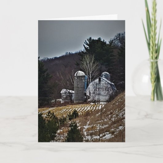 "Taylors Boerderij" kerstKaart Kaart (Voorkant)