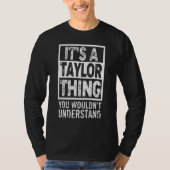 Taylors ding t-shirt (Voorkant)
