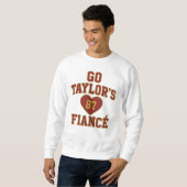 Taylors verloofde t-shirt sweatshirt, Taylors verl (Voorkant volledig)