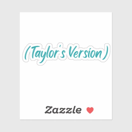 Taylor's versie, rode stickers, fearless, folklore sticker (Vel)