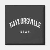 Taylorsville Utah UT Magneet (Voorkant)