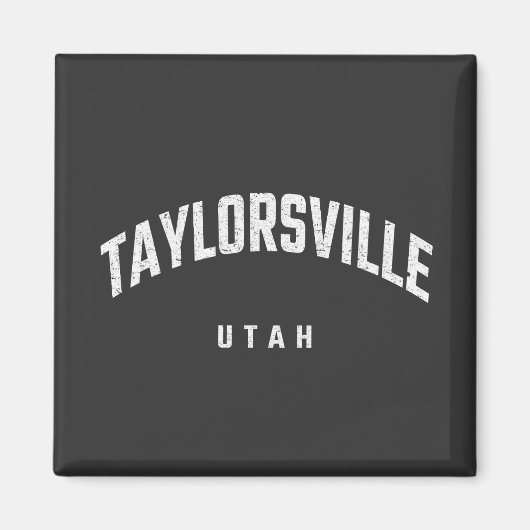 Taylorsville Utah UT Magneet (Voorkant)