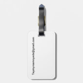 Taymyr Samoyeds bagage label (Achterkant verticaal)