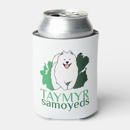 Taymyr Samoyeds Logo Blikjeskoeler (Blikje Voorkant)