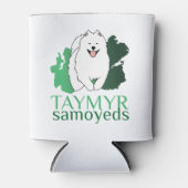 Taymyr Samoyeds Logo Blikjeskoeler (Voorkant)