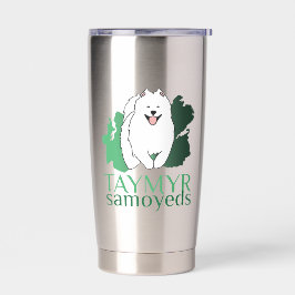 Taymyr Samoyeds logo Geïsoleerde Drinkbeker