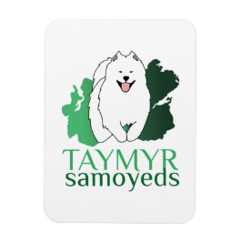 Taymyr Samoyeds logo Magneet