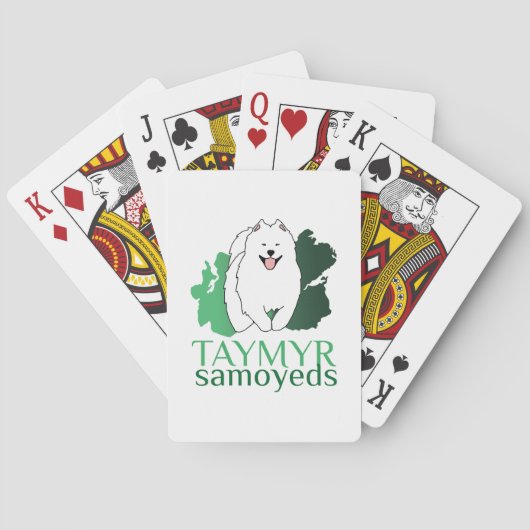 Taymyr Samoyeds logo Pokerkaarten (Achterkant)