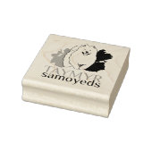 Taymyr Samoyeds logo Rubberstempel (Stempel)