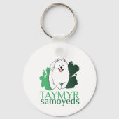 Taymyr Samoyeds logo Sleutelhanger (Voorkant)