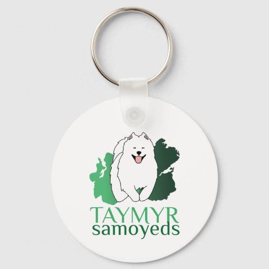Taymyr Samoyeds logo Sleutelhanger (Voorkant)