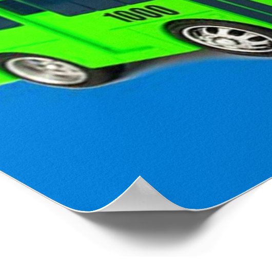 Tayo de kleine bus poster (Hoek)