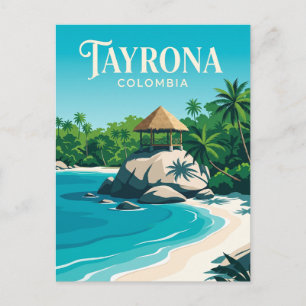 Tayrona National Natural Park Colombia Briefkaart