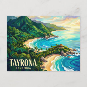Tayrona National Natural Park Colombia Briefkaart