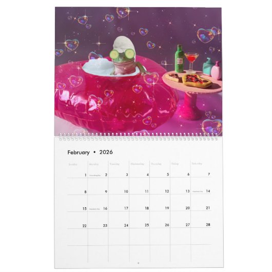 Tay's Exotische Critters Rescue kalender 2024 (Feb 2026)