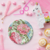 Taywanse Pioenrozen Papieren Bordje (Feest)