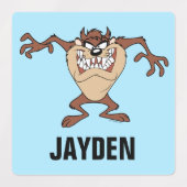 TAZ™ armen breed | Jouw naam toevoegen Labels (Design 1)