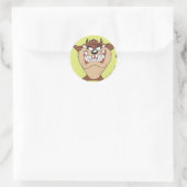 TAZ™ Armen Wijd Ronde Sticker (Tas)
