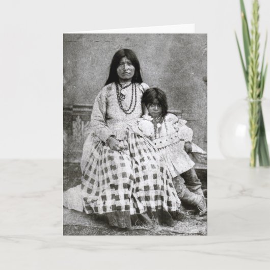 Taz-Ays-Slath, vrouw van Geronimo Kaart (Voorkant)