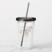 TAZ™ barstt door pagina Acryl Drinkbeker (Achterkant)