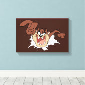 TAZ™ barstt door pagina Canvas Afdruk (Insitu (Houten vloer))