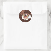 TAZ™ barstt door pagina Ronde Sticker (Tas)