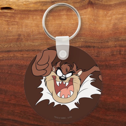 TAZ™ barstt door pagina Sleutelhanger (Voorkant)