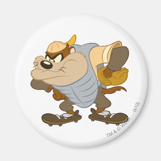 TAZ™ bij de Catcher's Mound Magneet (Voorkant)