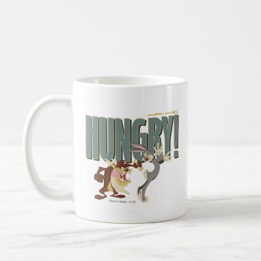 TAZ™ & BUGS BUNNY™ "Hungry" Koffiemok (Links)