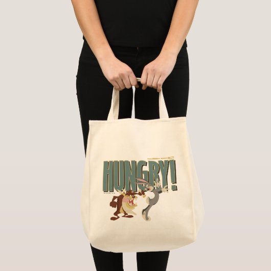 TAZ™ & BUGS BUNNY™ "Hungry" Tote Bag (Voorkant (product))